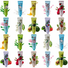 Regalo per la crema per la crema per mani da 20 pacchetti lozione per mano per mani incricate a secco che lavorano mani di viaggio per il corpo della