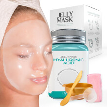 Brun Peel-Off Hyaluronic AC Jelly Mask for Face Care - Un pot de masque en caoutchouc 23 FL OZ pour 30 a 35 traitements - un masque de gel hydrat