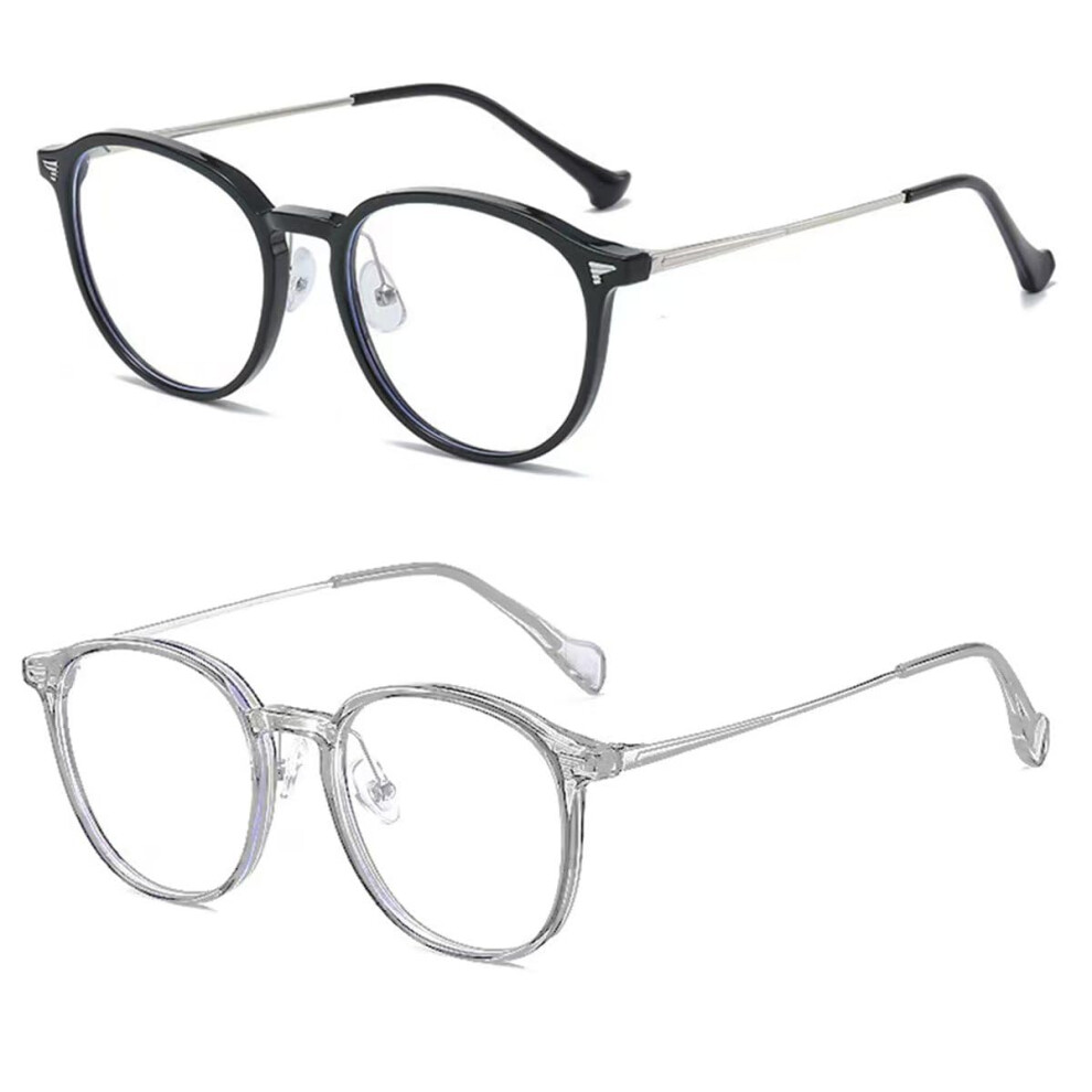 Nearsighted Glasses for Distance Men Women Myopia Driving Eyewear Lightweight Frame Anti-Glare Lenses