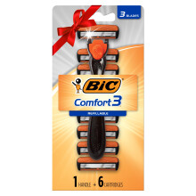 BIC, Comfort 3, 1 Griff, 6 Klingen