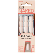 Ardell Nail Addict Naked Porcelain Press On Nails Short Square Oval Shape Nail Kit 1-Pack