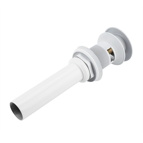 Kitchen Bathroom Basin Sink White Coating Brass 1