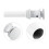 Kitchen Bathroom Basin Sink White Coating Brass 11