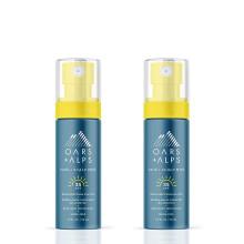 Oars + Alps Face and Scalp Mist SPF 35 Sunscreen Protects from Blue Light Summer Splash Scent Water and Sweat Resistant 1.5 Fl Oz 2 Pack