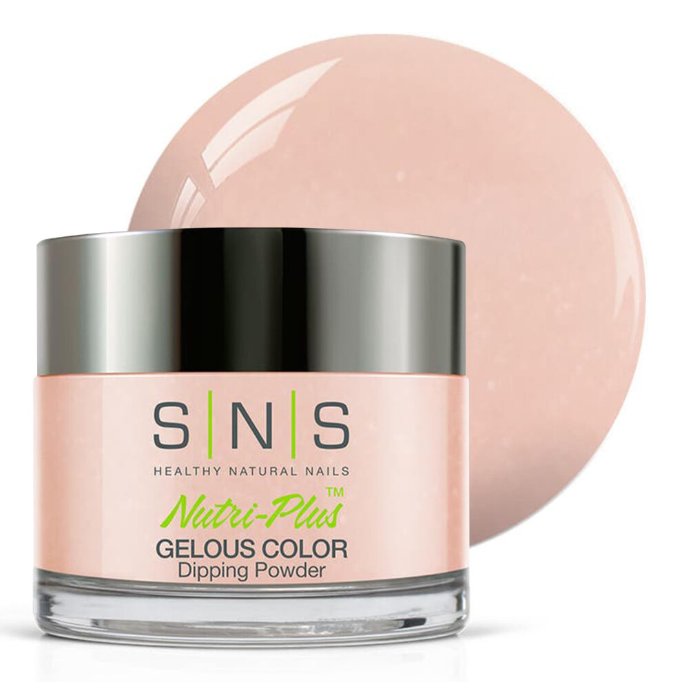 Sns Healthy Natural Sns Nail Dip Powder, Gelous Color Dipping Powder - Love Passion (Natural, Nudes, Pink/Pastel, Cream) - Long-Lasting Dip Nail Color Lasts 14 Days - Low