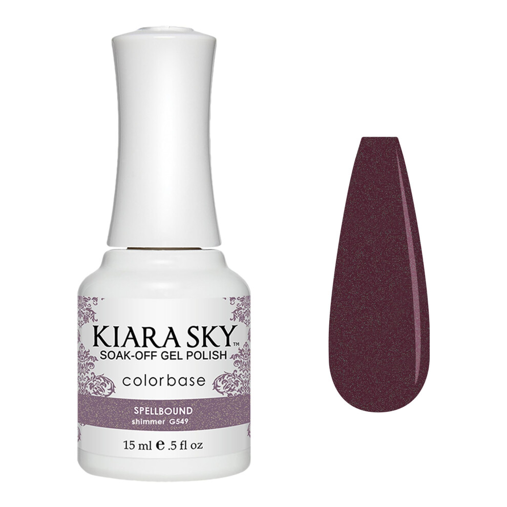 Kiara Sky Soak Off Gel Nail Polish 0.5 Fl Oz Spellbound (G549)