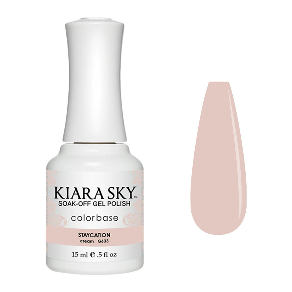 Kiara Sky Soak Off Gel Nail Polish 0.5 Fl Oz Staycation (G633)