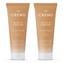 Crème à Raser Femme Cremo Peau Sensible, Hydratante, Coco Mangue, Crème Ultra-Lisse 6 Fl Oz