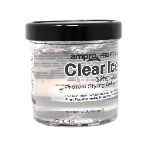 Ampro Pro Styl Clear Ice Protein Styling Gel, 170 g (6er Pack) 2