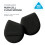AOA Studio Silky Silicone Makeup Sponge Set Reusable Cosmetic Applicators Extra Soft Rubycell Makeup Sponges (Onyx) 2