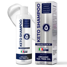 Pharmlitalia Scalp Psoriasis Shampoo Flocken-Shampoo Anti-Schuppen-Behandlung fr juckende Kopfhaut bei seborrhoischer Dermatitis und Follikulitis. A