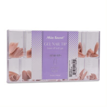 Mia Secret Soak off Soft Gel Nail Tip MADE IN USA voor Salon en DIY (Cover Rose Almond)