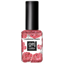 LONDONTOWN lakur Kynsilakka - Chip-Resistant myrkyttömät olosuhteet & kosteuttaa kynnet | Kiiltävä Sun-Kissed Blush -punaiset posket 0,40 fl oz
