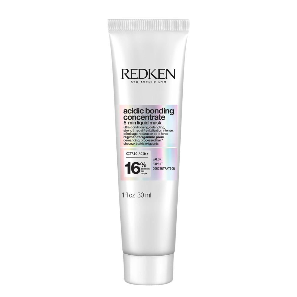 Redken Bonding Hair Mask For Dry Damaged Hair Repair | Acidic Bonding Concentrate | Hydrating 5 Minute Hair Mask | For All Hair Types
