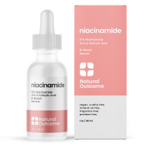 Natural Outcome, Niacinamid, B-Boost Serum, Duftstoffrei, 1 Unze (30 ml)