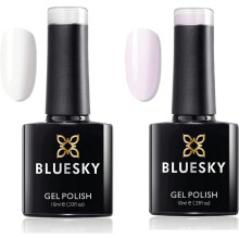Bluesky French Manicure Kit Studio White and Clearly Pink Nail Gel