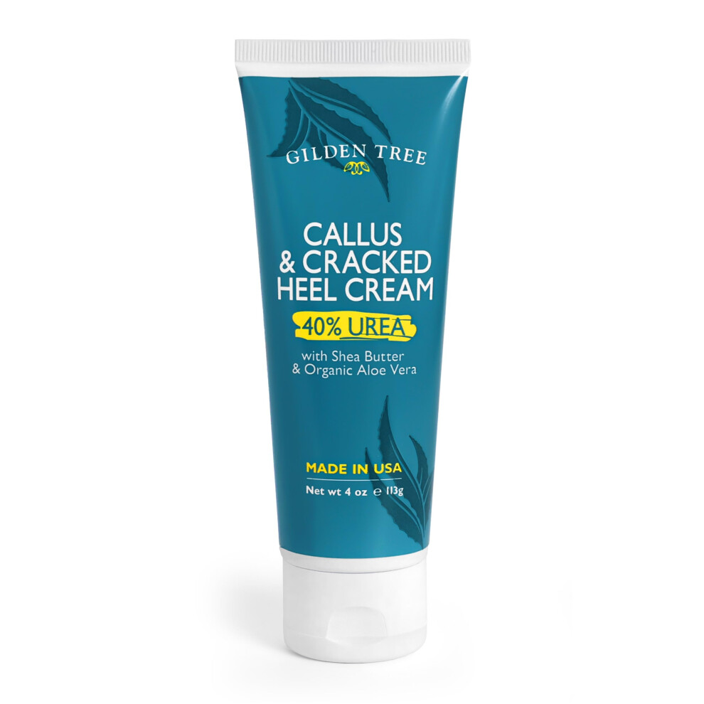 Gilden Tree Cream Urea 40 Percent For Feet Maximum Strength Cracked Heel Treatment Foot For Calluses And Dry Feet Enriched With Shea Butte
