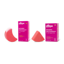 Ethique Beauty Repairing Shampoo & Conditioner Bar Set pro pokozen vlasy s rovm proteinem
