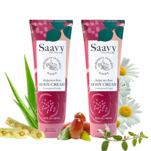 Saavy Naturals Crema per il corpo 8,5 once confezione da 2 (lavanda)