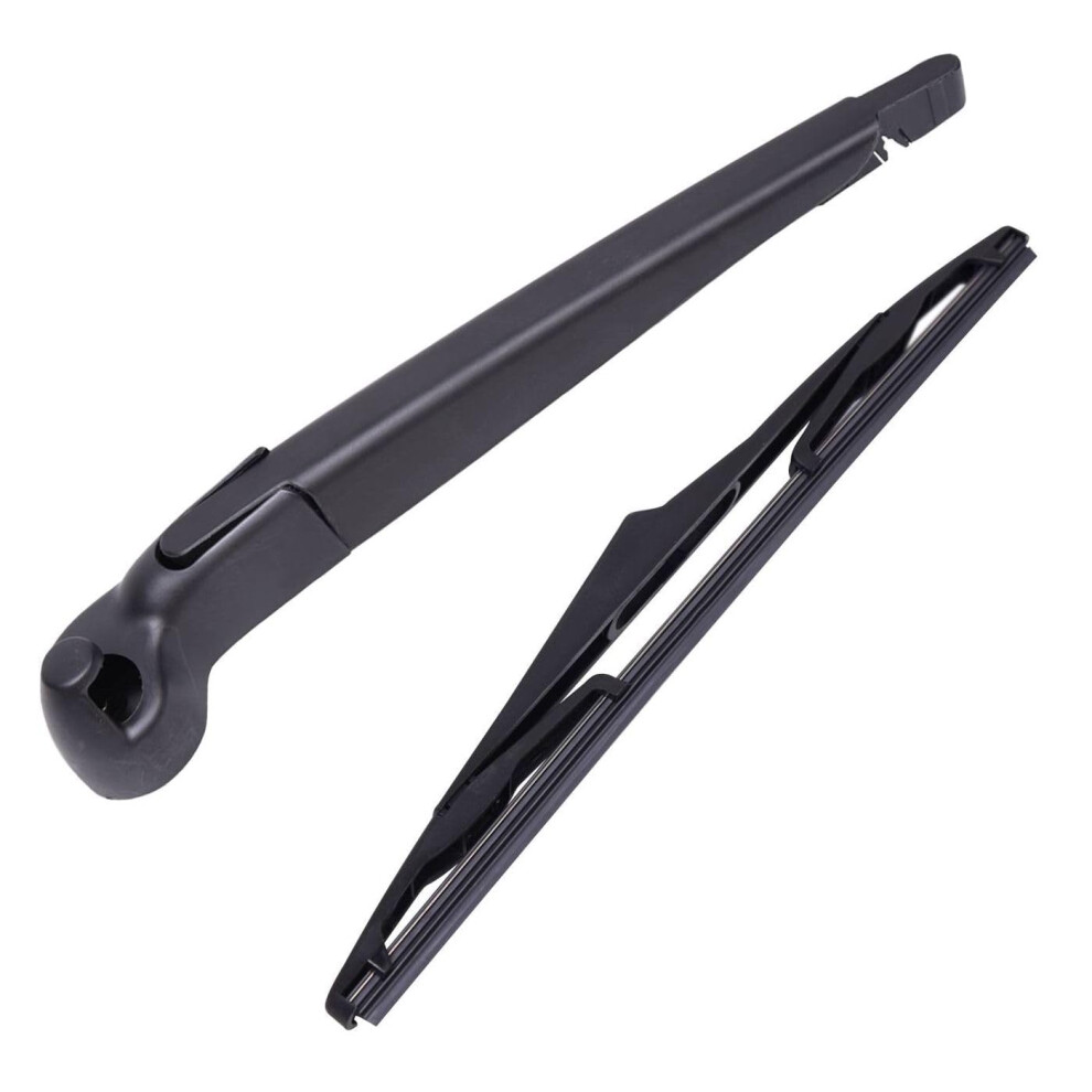 Windshield Wiper Arm and Blade Set Kit Assembly for Rear Side Black 68002490AB A0064A0043 Compatible Replacement-image-OPC-PJNS6TG-NEW