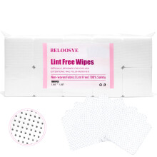 1000 PCS Lintvrije Nageldoekjes, Wimpers Extension Lijm, Super Absorberend, Zacht Non-woven Doek