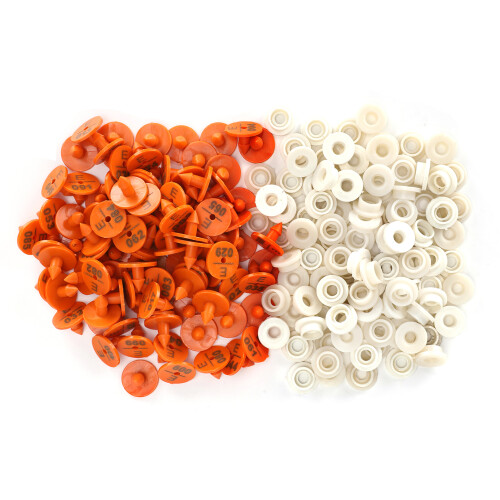 100 Sets Rabbits Ear Tag Numbered Ear Marker 2