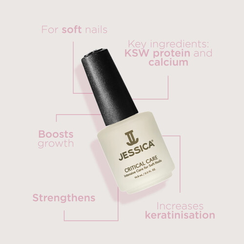 JESSICA Critical Care Intensive Care for Soft Nails 14.8 ml 2