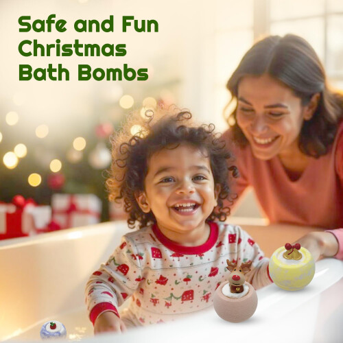 Evolutionusa - Bombes de bain de Nol pour enfants 2
