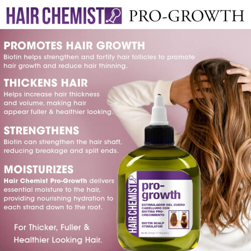 Haartemiker Pro-Wachstumskalp-Stimulator mit Biotin 7,1 oz. 2