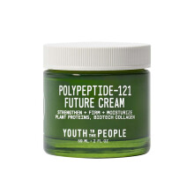Youth To The People 121-Polypeptide Future Cream (2 fl oz) Firming Face Moisturizer Reduce Fine Lines Improve Elasticity Vegan Collagen Peptide