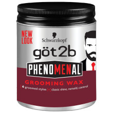 Cera para el cabello Got2b Phenomenal Grooming, 3.5 onzas