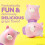 Lip Smacker Squishmallows Moisturizing Lip Balm Fun Soft Squishy Collectible Top Grape Flavored Hydration - Patty 2