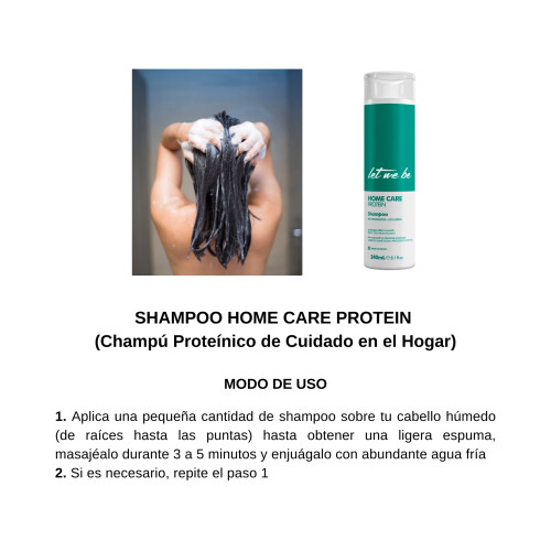 Let Me Be Moisturizing Mask + Home Care Protein Shampoo Kit 2