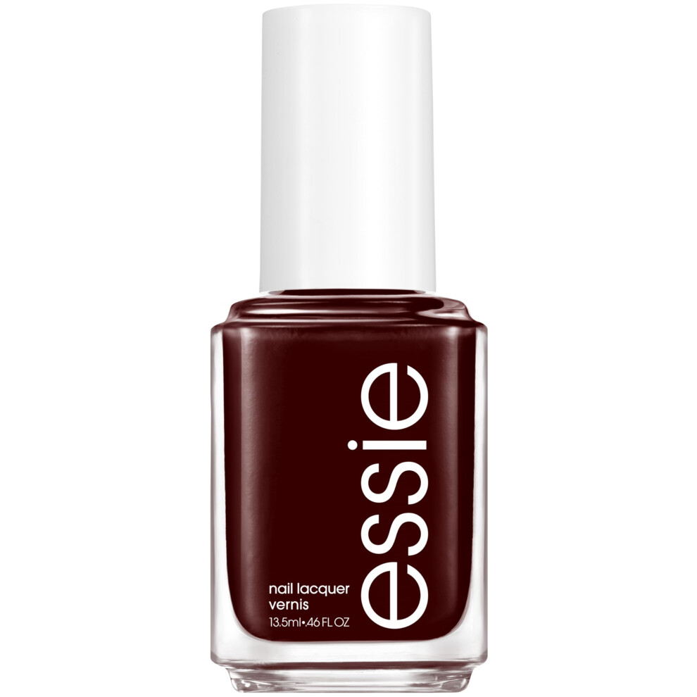Essie Brown Nail Polish Salon-Quality Nail Polish Boho Rodeo Vegan Fringes & Saddles 0.46 Fl Oz