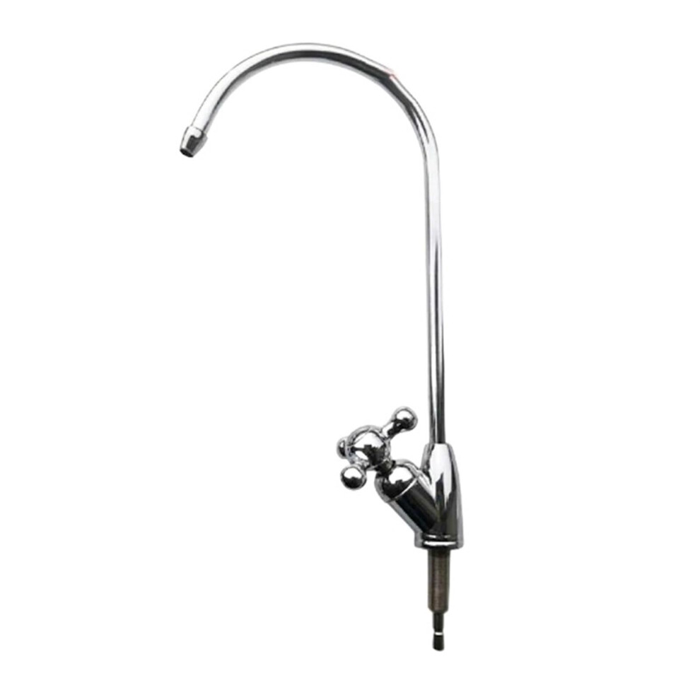 Gooseneck Water Purifier Faucet 1/4 Inch Pe Quick Connect Alloy Kitchen Filter For Reverse Osmosis Direct Drinking Water 6482260678696