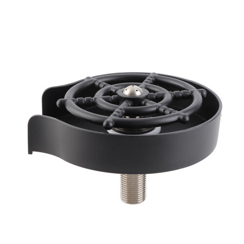 Cup Washer G1/2 Interface | Quick Detachable Kitchen Bar Glass Rinser, Black 1