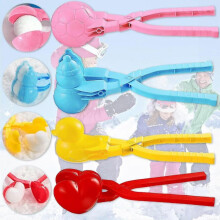 Snowball Maker, 4 Packs Snow Toys with Handles Outdoor Toys for Snowball Fights