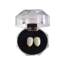 Halloween vampire zombie dentures prank toys party dentures fangs masquerade propsVietnamese powder liquid tooth gel