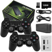 (C) Retro Games, Arcstick Retro Gaming Stick, Plug And Play Video Games 2.4g Wireless Controller Gamepad,50% Offer