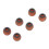 6pcs Ear Tips Sound Isolation Silicone Memory Foam 3