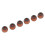 6pcs Ear Tips Sound Isolation Silicone Memory Foam 5