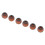 6pcs Ear Tips Sound Isolation Silicone Memory Foam 10