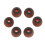 6pcs Ear Tips Sound Isolation Silicone Memory Foam 7