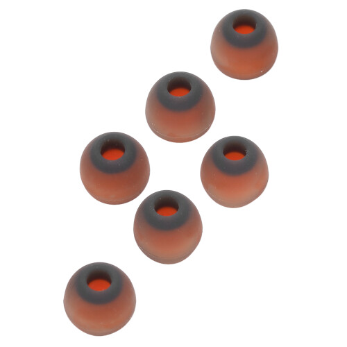 6pcs Ear Tips Sound Isolation Silicone Memory Foam 1