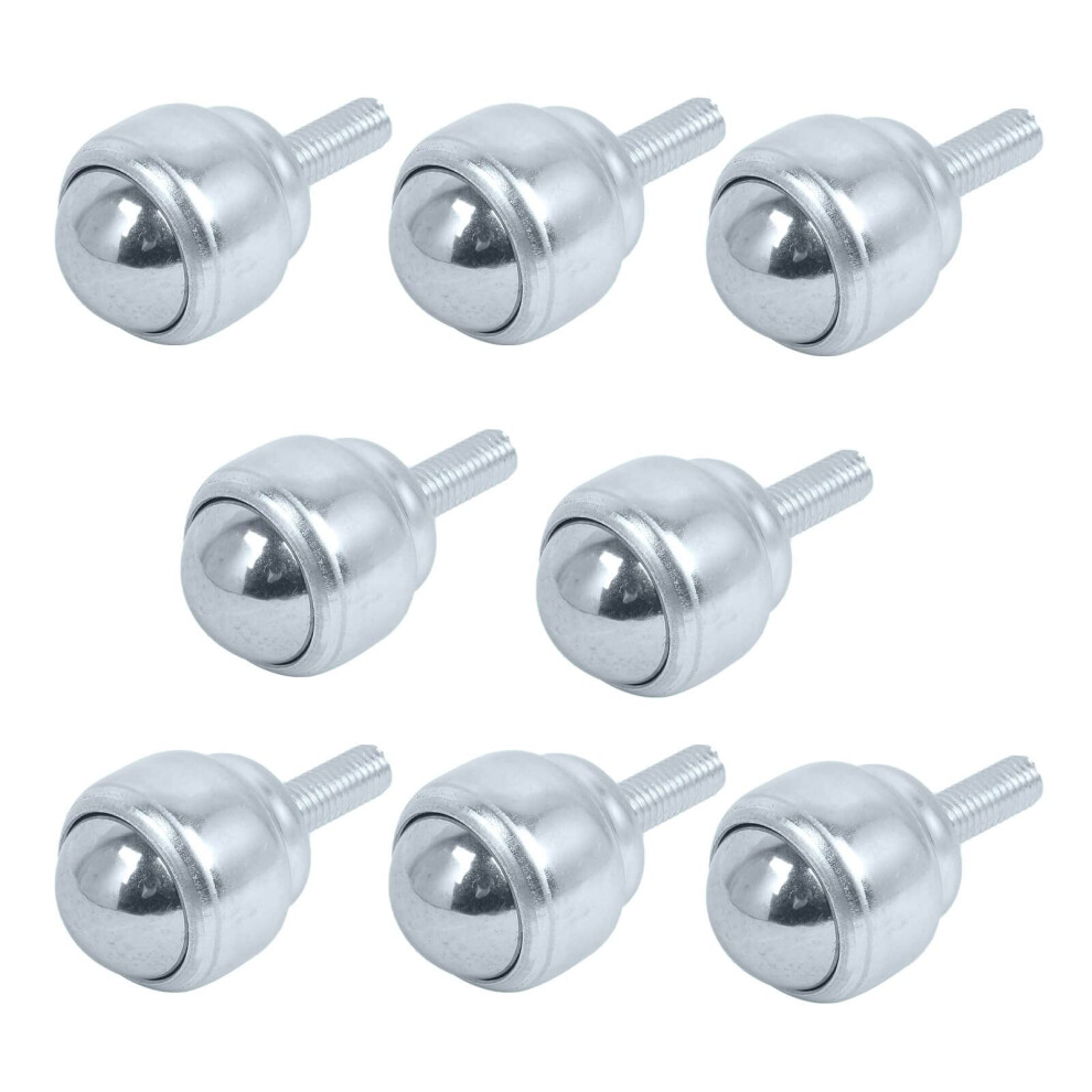 Roller Ball Transfers Bearings Casters 1 Inch Diameter Heavy-Duty Steel Ball Casters For Smooth Movement And Stability 6276012498119