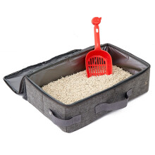 Portable Cat Travel Litter Box for Cats in Car