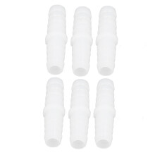 10 Stück Kunststoff-Schlauchverbinder Gerade Gleich- / Barbed-Splicer Reparaturstück Verbinder Union Adapter 9-9mm