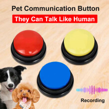 Dog Buttons Training Voice Recorder Squeeze Box