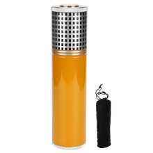 Zinc Alloy Cigar Tubes Portable Travel Case Holder
