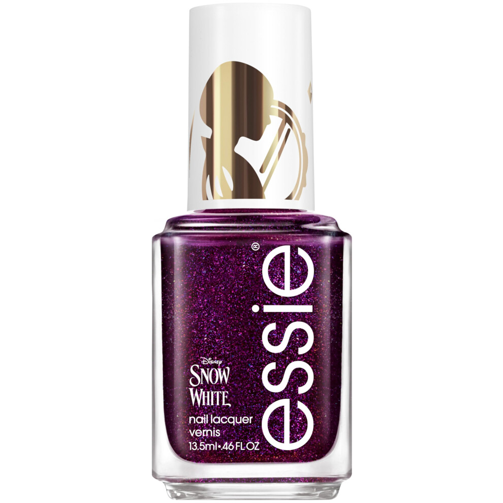 Essie White,Purple Salon-Quality Nail Polish Disney's Snow White Purple Tempted With Envy 0.46 Fl Oz